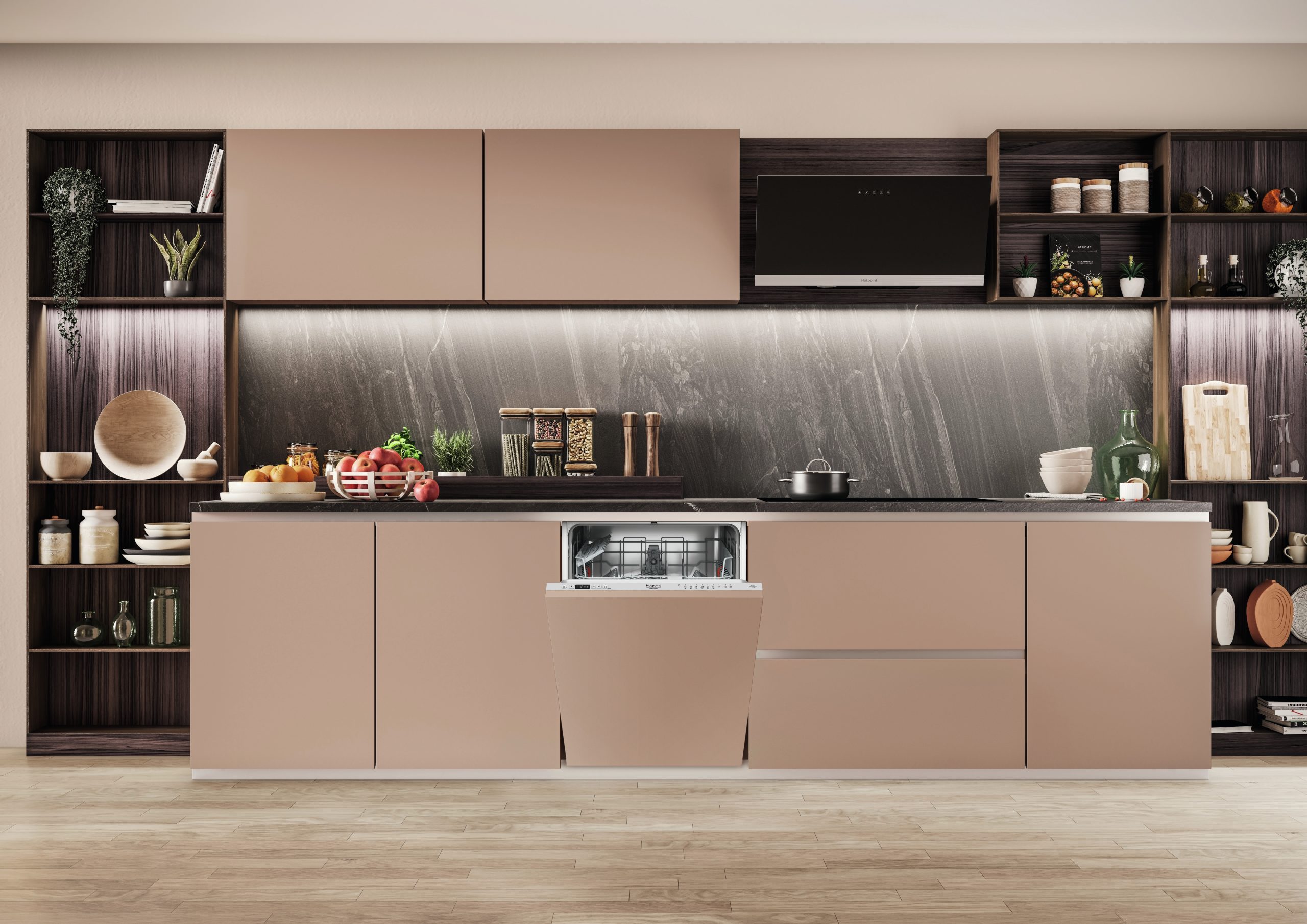Hotpoint-ariston H2IHUD526AS Lavastoviglie a Scomparsa Totale 14 Coperti - immagine 3