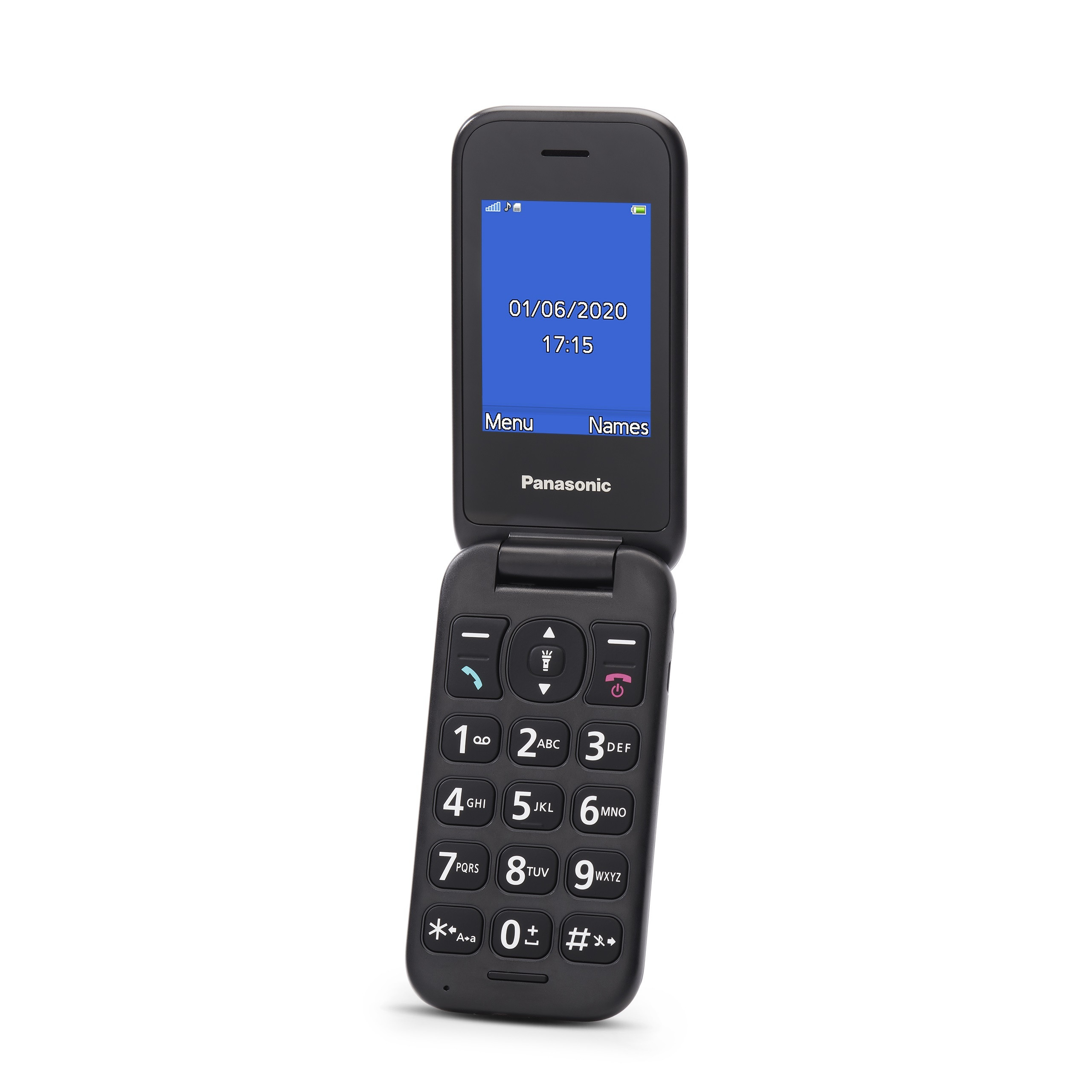 Panasonic KXTU400EXG Grigio Cellulare Senior DualBand 2.4 Pollici Bluetooth - immagine 6