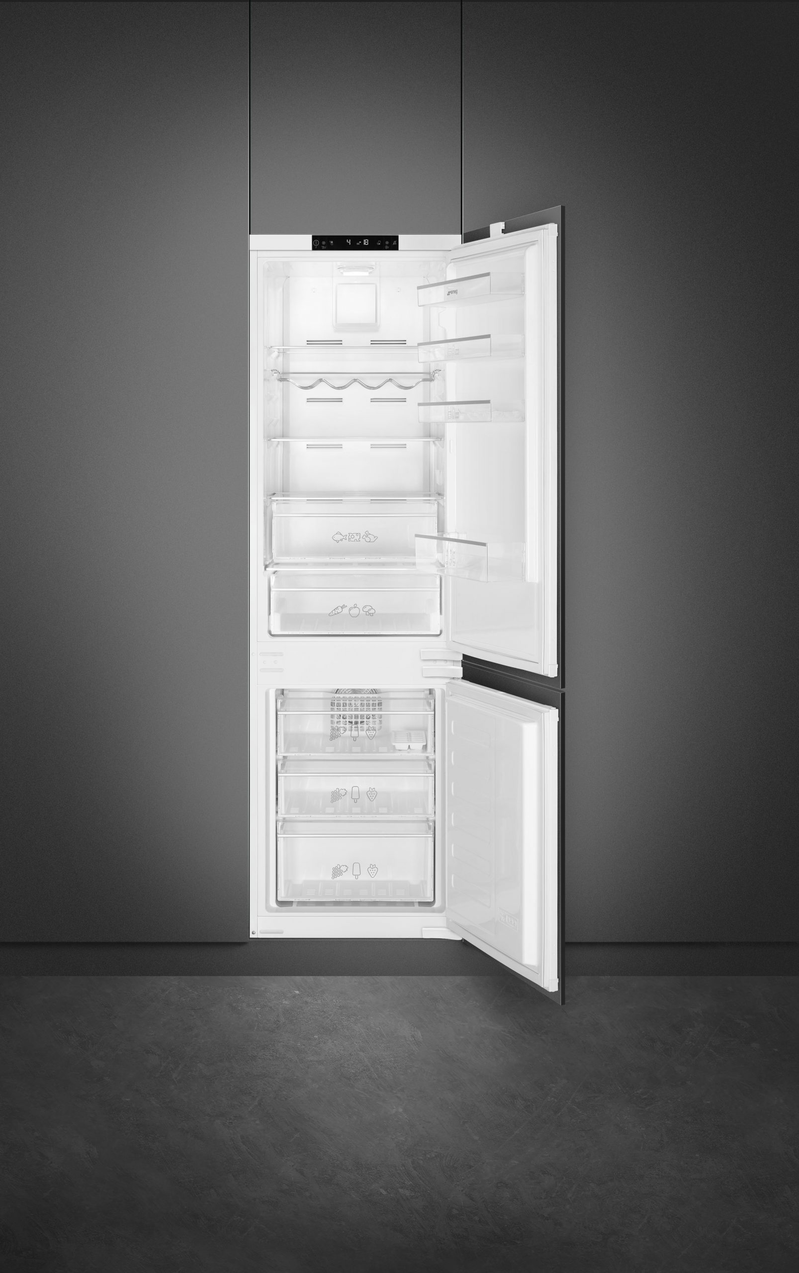 Smeg EXP177TNE Frigo Combinato da Incasso 275 Litri - immagine 2