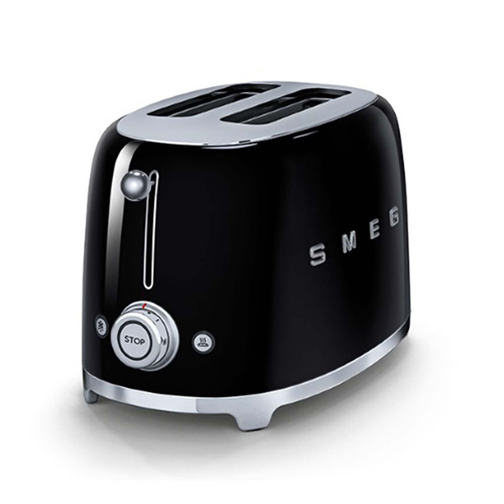 Smeg TSF01BLEU Nero Tostapane a 2 Scomparti 2 Fette 950W Stile Retro - immagine 2