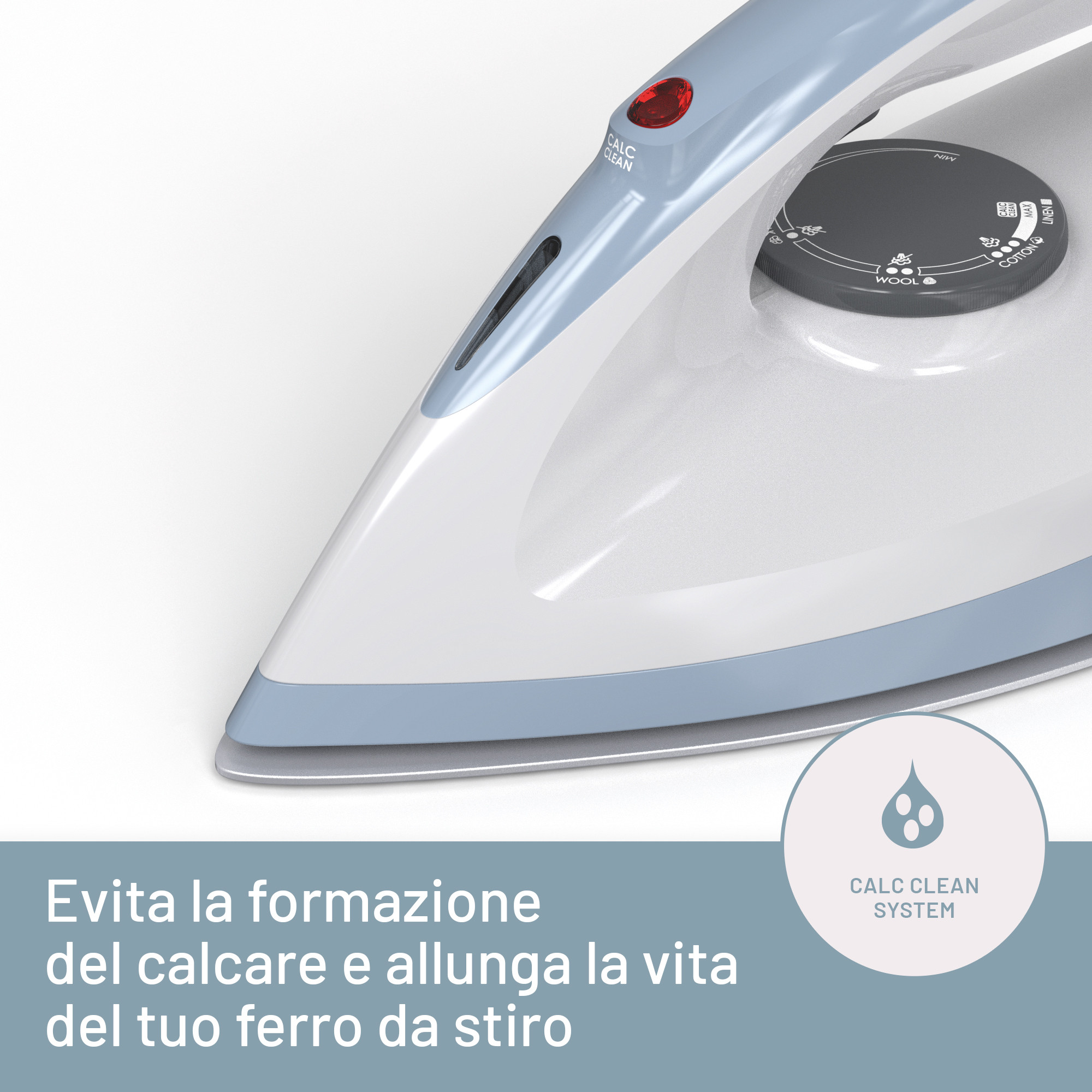 Imetec RapidVapor Ferro da Stiro Carica Continua 2400W Piastra Fluid Ceramic - immagine 4