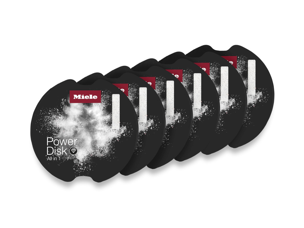 Miele PowerDisk All in 1 Detersivo per Lavastoviglie con AutoDos Offerta 6 Pezzi - immagine 2
