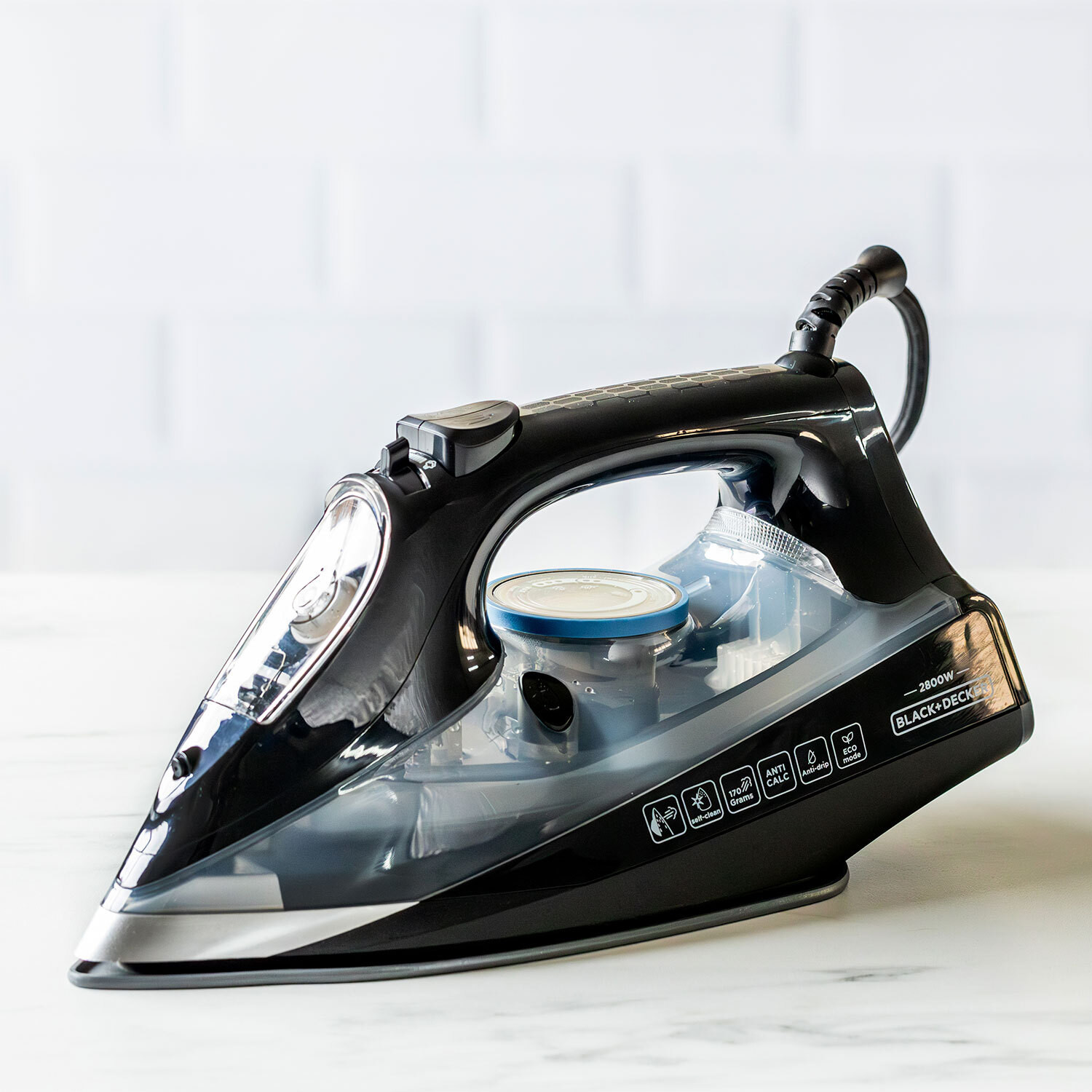 Black Decker BXIR2805E Ferro da Stiro a Vapore 2800W - immagine 2