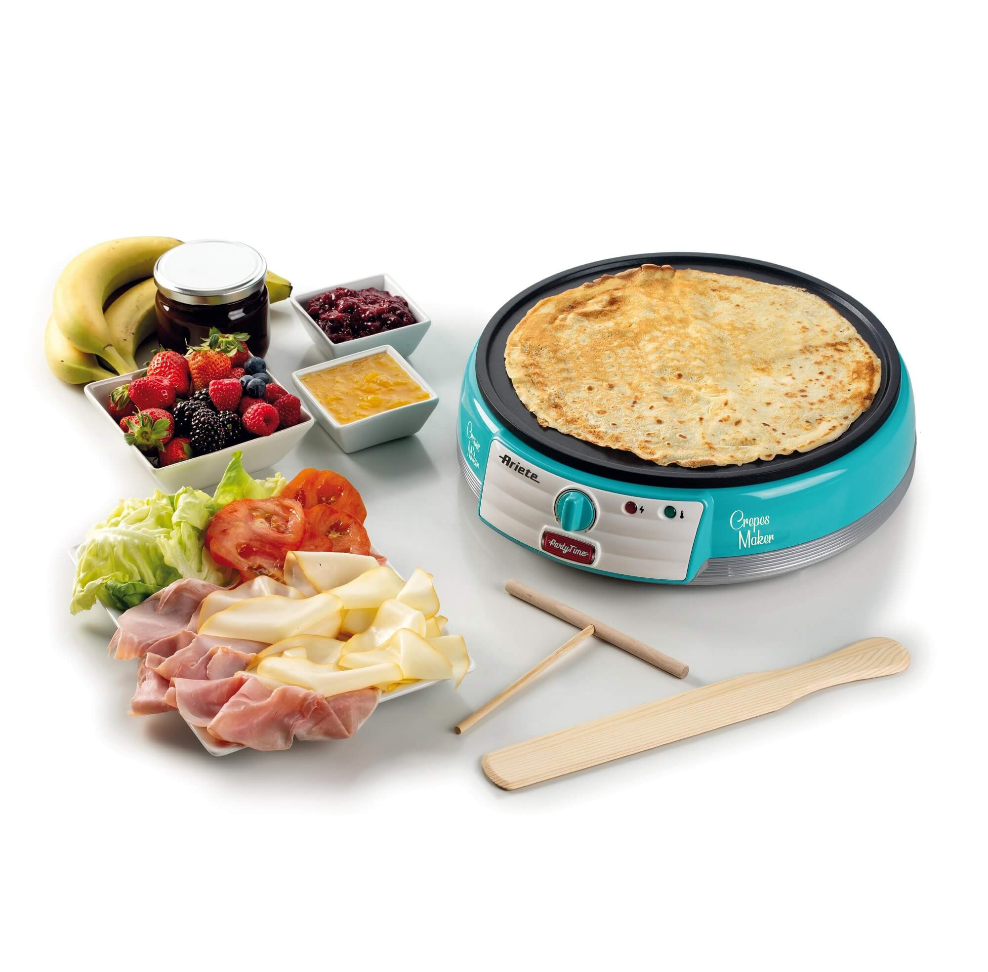 Ariete Crepes Maker Party Time Rosso Piastra Elettrica per Crepes 1000W - immagine 4