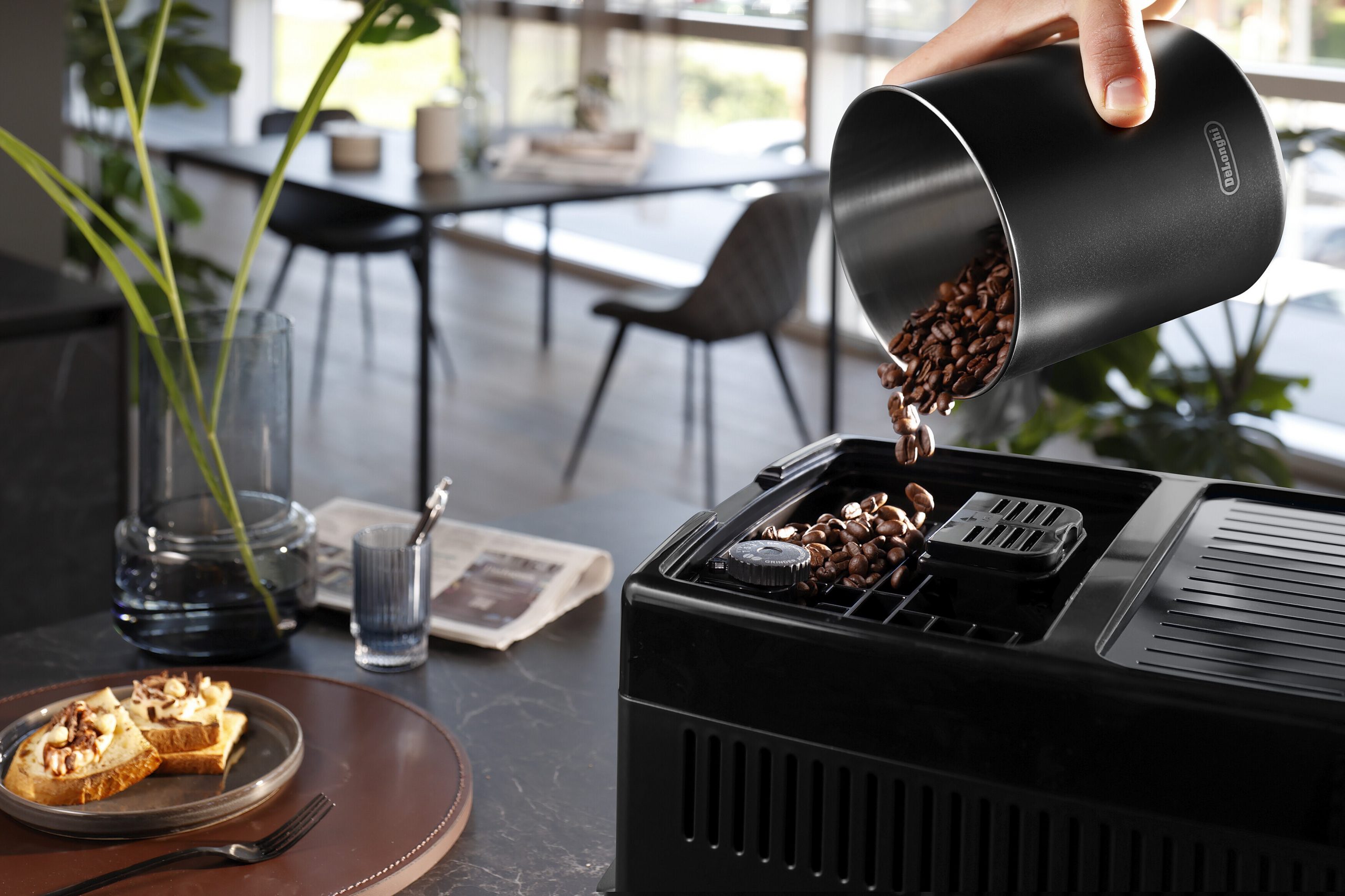 De Longhi Dinamica Plus ECAM38085SB macchina Caffe Automatica - immagine 5