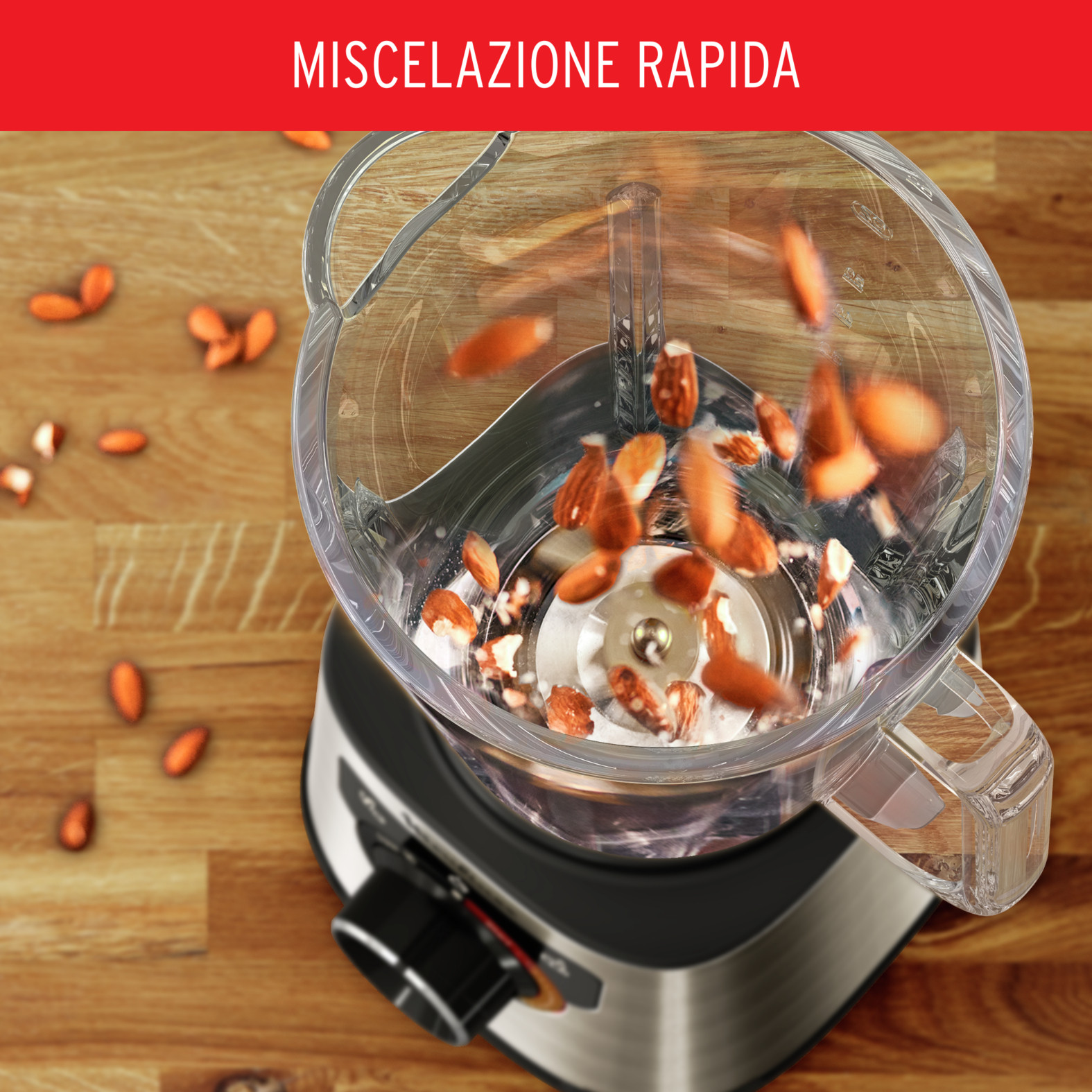 Moulinex PerfectMix Plus LM871D Frullatore 1200W con Bicchiere da 2 Litri - immagine 3