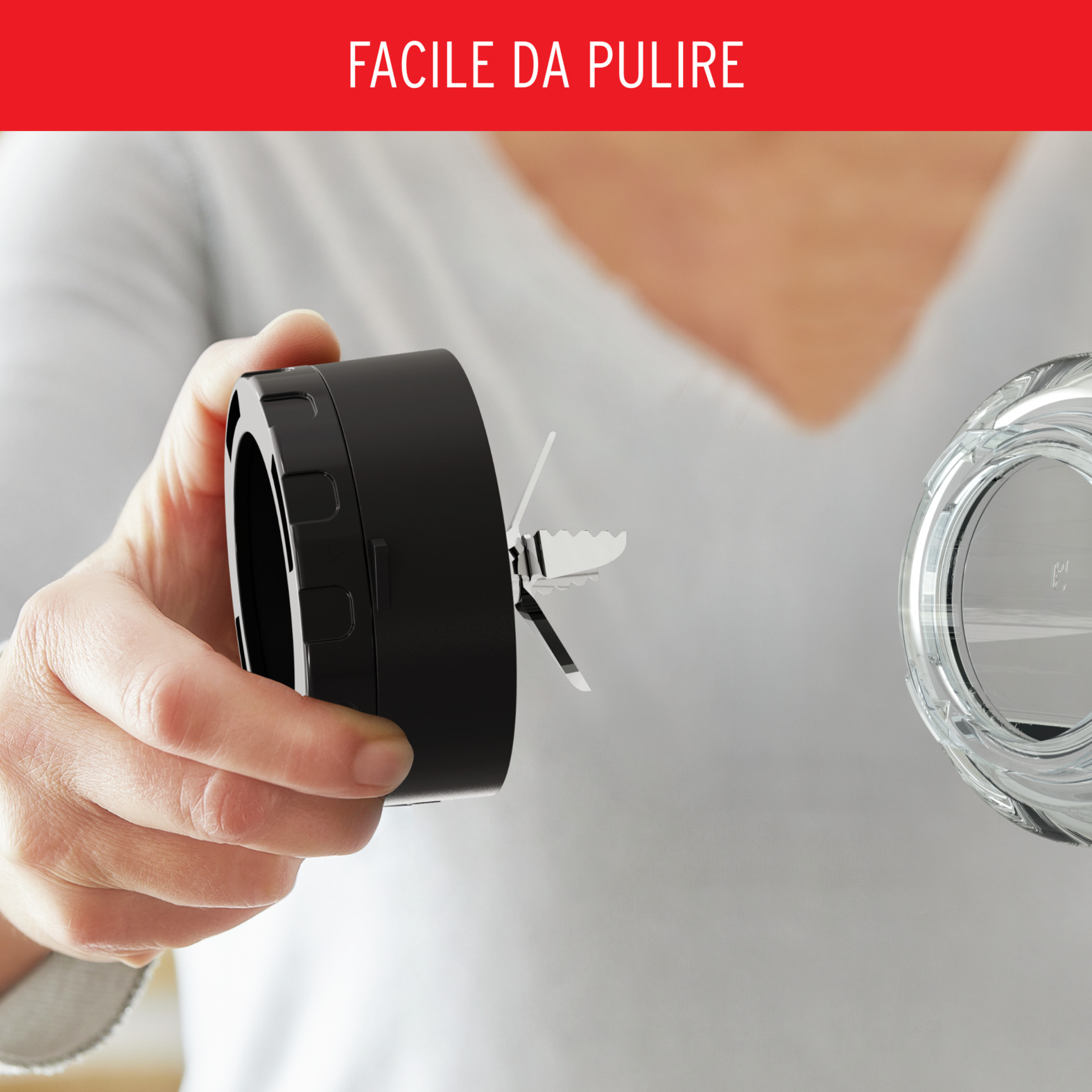 Moulinex PerfectMix Plus LM871D Frullatore 1200W con Bicchiere da 2 Litri - immagine 5