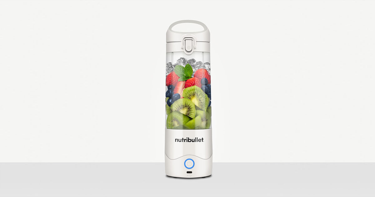 Nutribullet NBP003W Frullatore Portatile Wireless Bianco - immagine 4