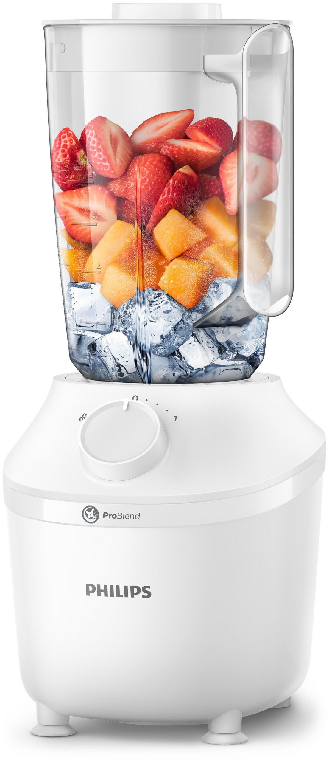 Philips ProBlend HR2041 Frullatore 450W Bicchiere da 1.9LT - immagine 2