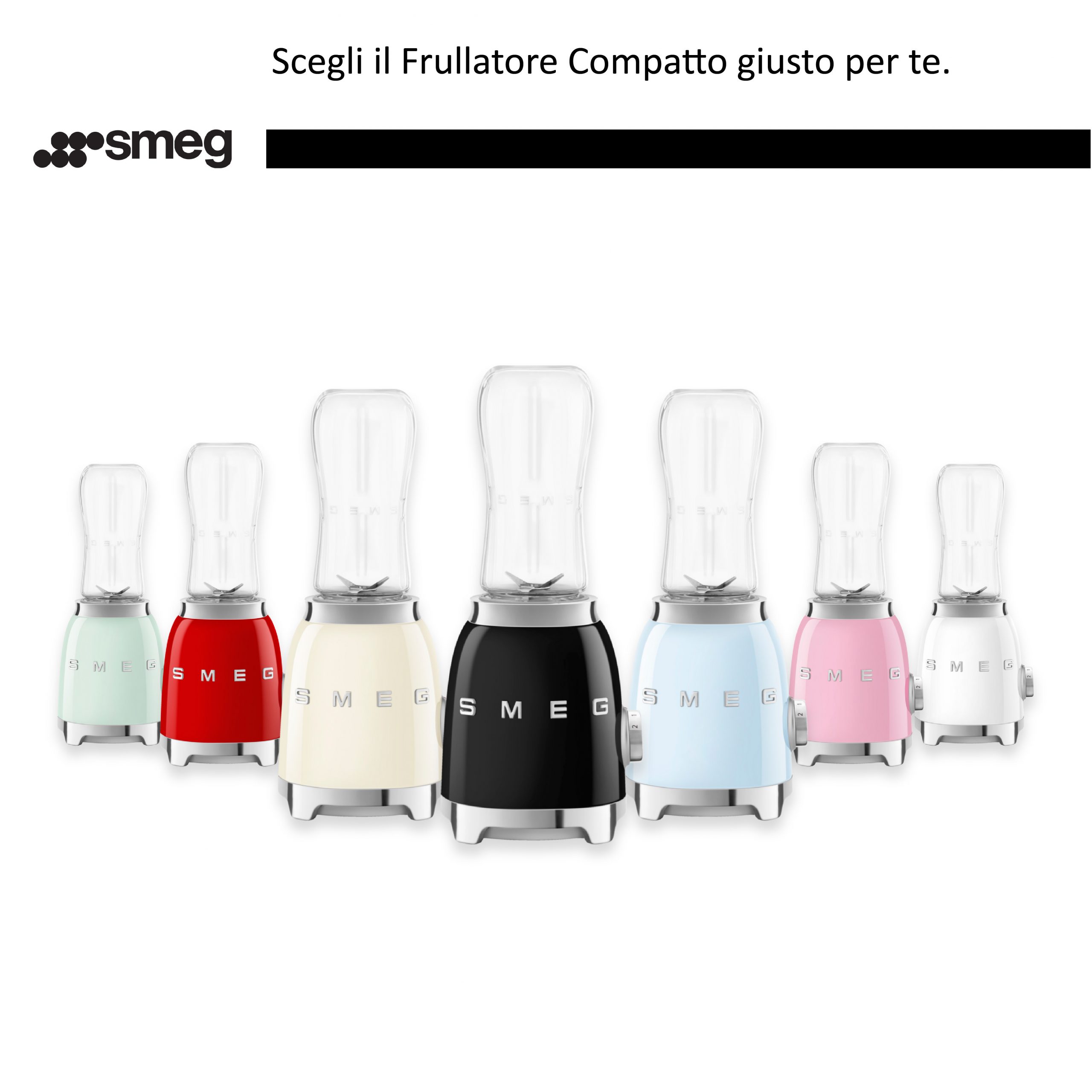 Smeg PBF01CREU Crema Frullatore Multifunzione 300W - immagine 6