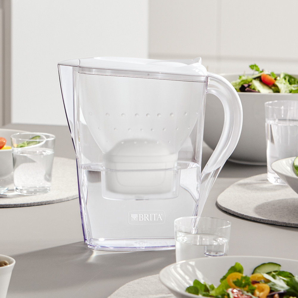 Brita Marella Bianca Caraffa Filtrante Capacita2.4 Litri con Filtro Maxtra Pro - immagine 2