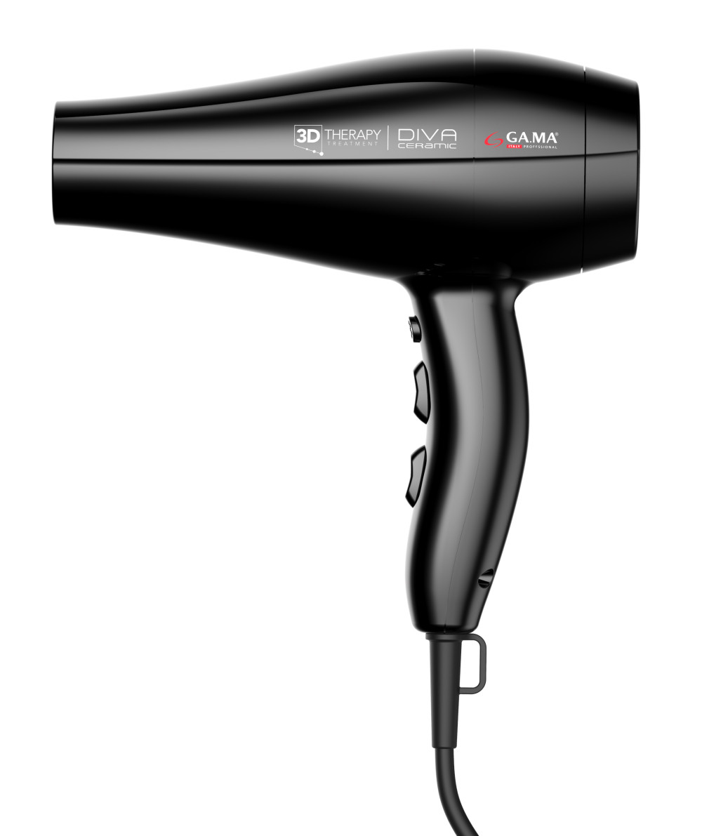 Gama Diva 3D Asciugacapelli 2300W con Diffusore e 2 Bocchette - immagine 2