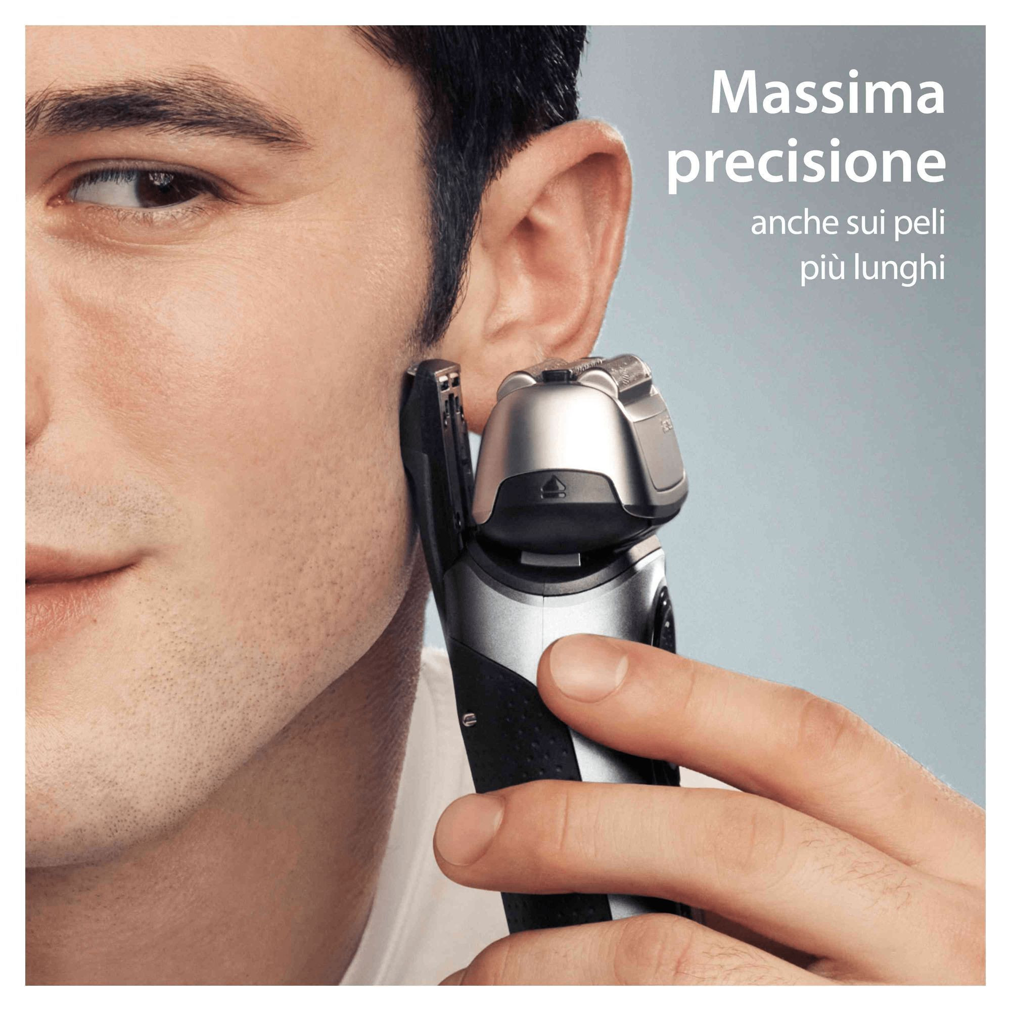 Braun Serie 8 8517S Rasoio Ricaricabile Wet Dry con Base di Ricarica - immagine 3