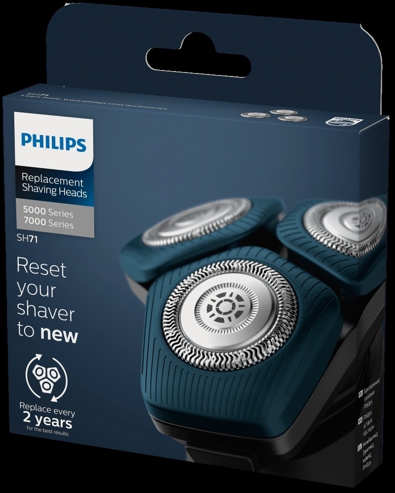 Philips SH71 Testina di Ricambio per S7000 e S5000 Confezione 3 Pezzi - immagine 3