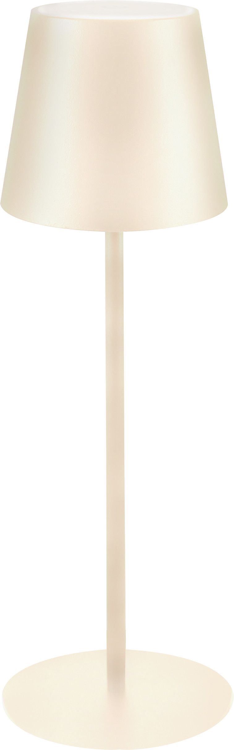 Majestic Agata Avorio Lampada da Tavolo Senza Fili Ricaricabile Touch H 37CM - immagine 3