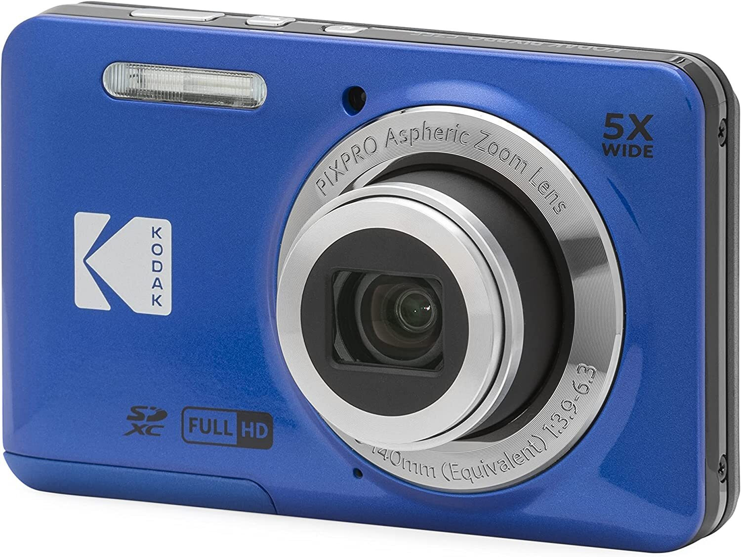 Kodak Pixpro FZ55BL Blu Fotocamera Digitale 16 MPX - immagine 2