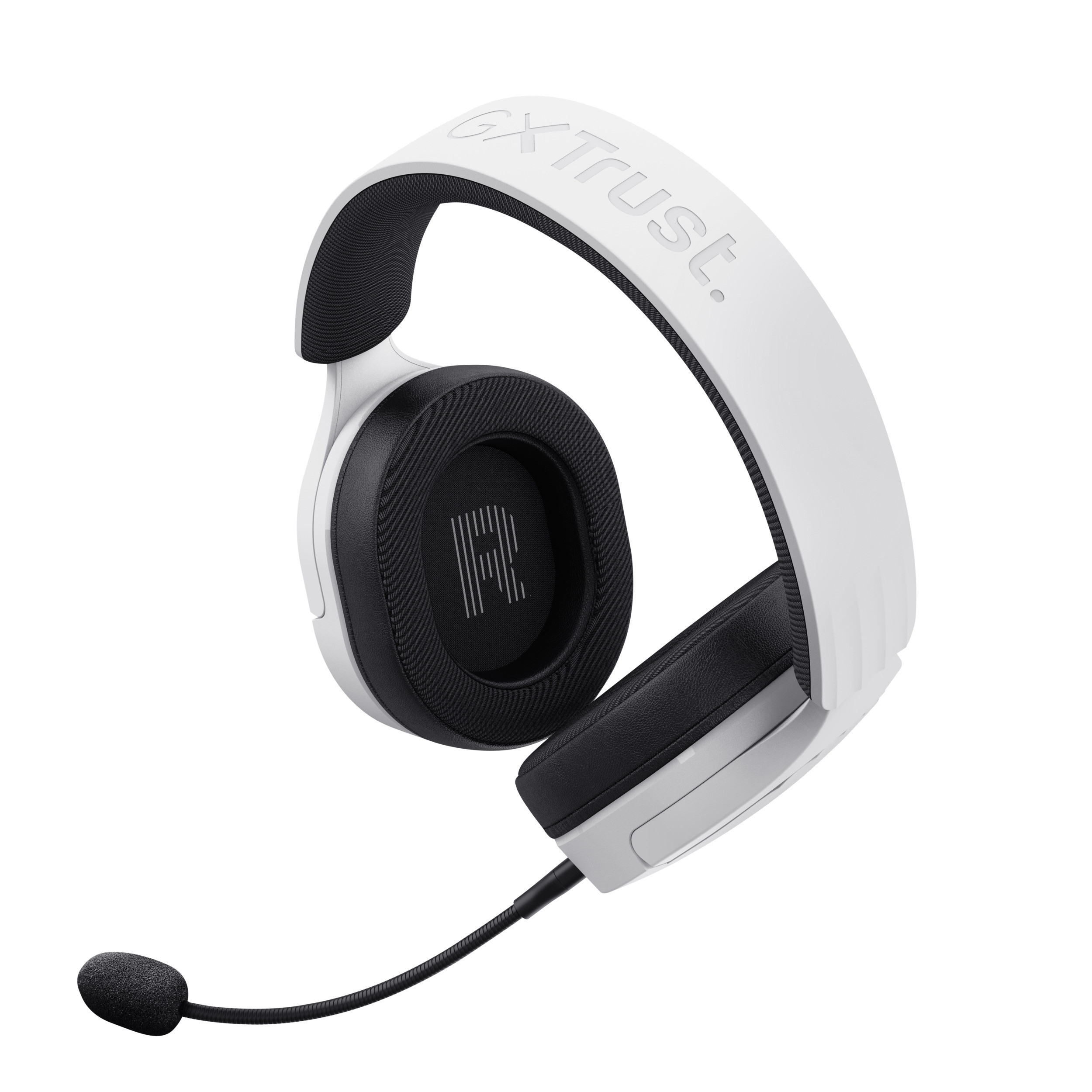 Trust GXT489 Fayzo White Cuffie Gaming per Pc con Microfono Removibile - immagine 4