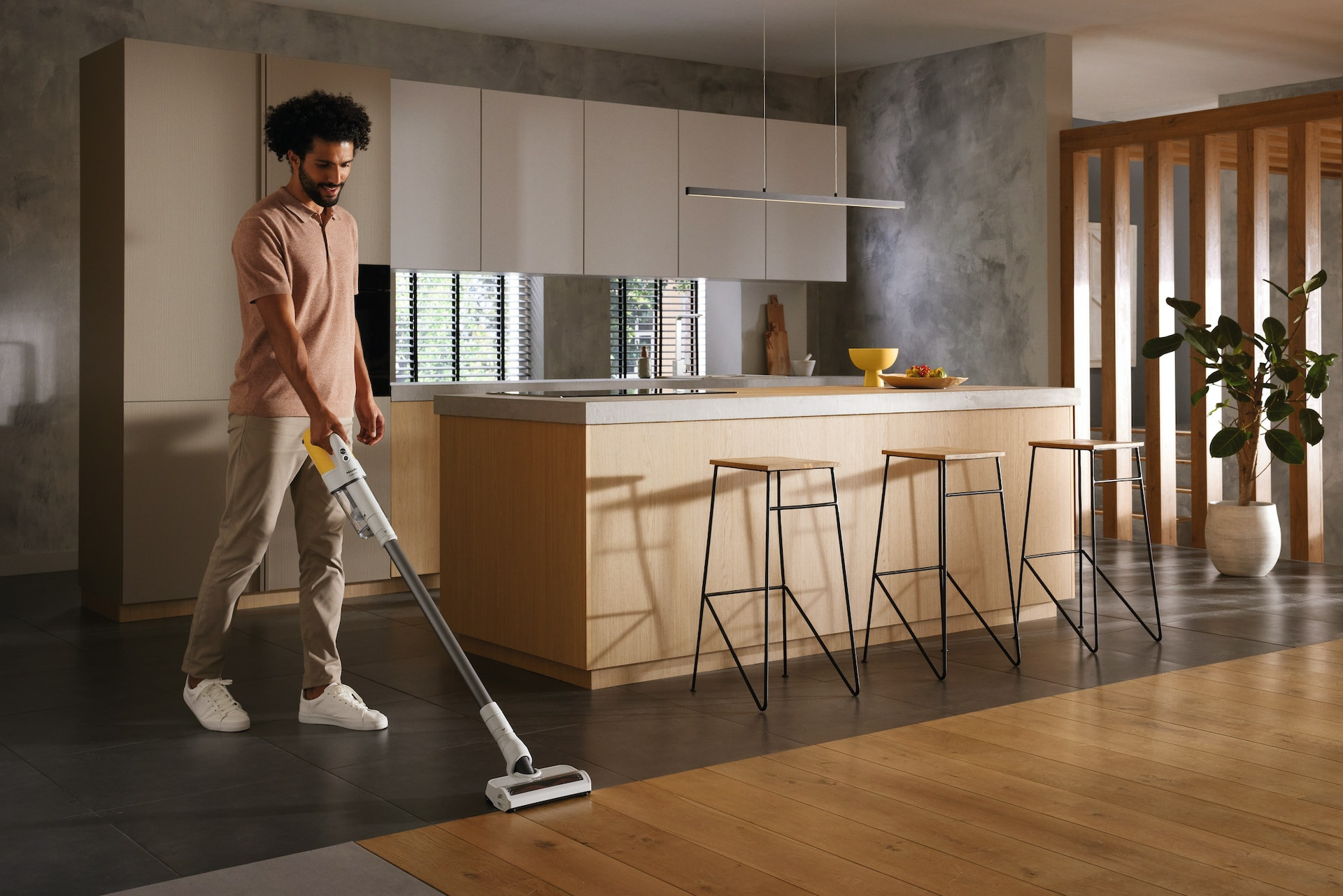Miele Duoflex HX1 Sunset Yellow Scopa Ricaricabile Senza Sacco - immagine 6