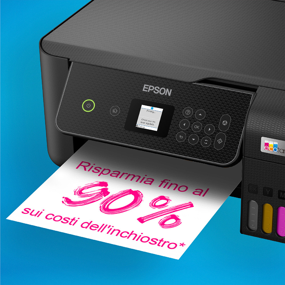 Epson ET-2870 Stampante Multifunzione Inkjet Wi-Fi con 4 Serbatoi Inchiostro - immagine 5