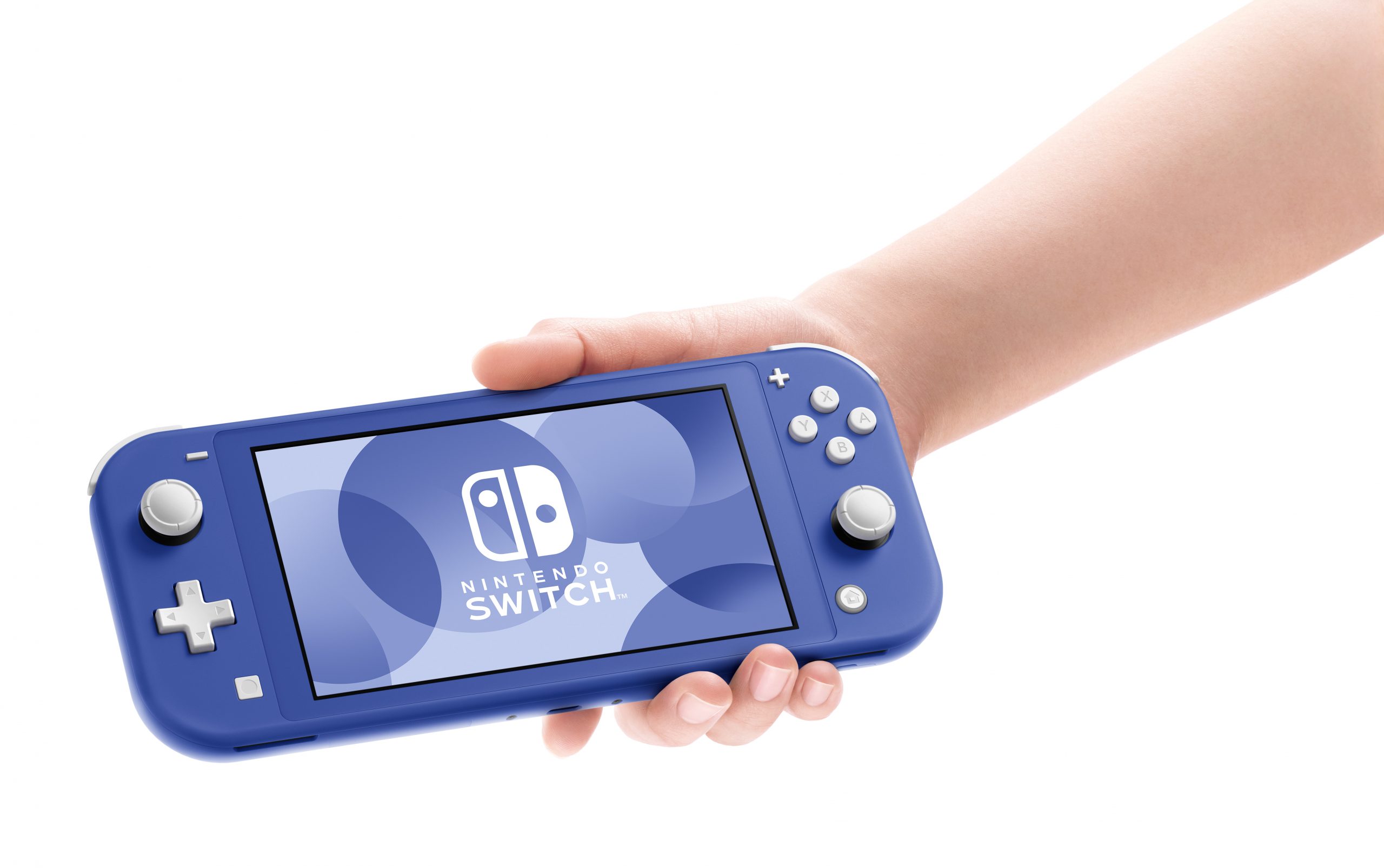 Nintendo Switch Lite Blu Console Portatile 32GB Display Touch 5.5 Pollici - immagine 3