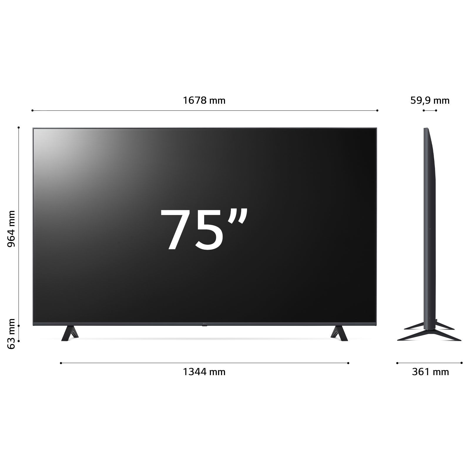 LG 75UR78006LK Smart TV LED 75 Pollici UHD 4K Webos TV - immagine 4