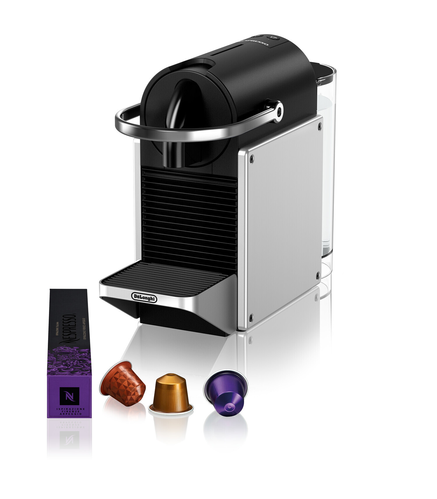 De Longhi Nespresso Pixie EN127.S Silver Macchina Caffe a Capsule - immagine 5