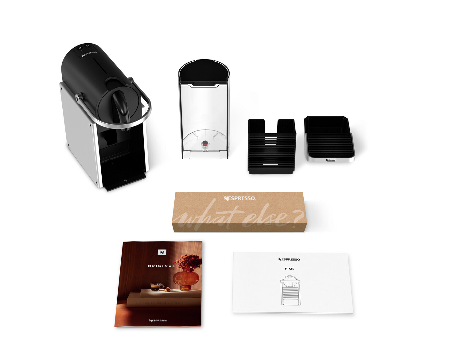 De Longhi Nespresso Pixie EN127.S Silver Macchina Caffe a Capsule - immagine 6