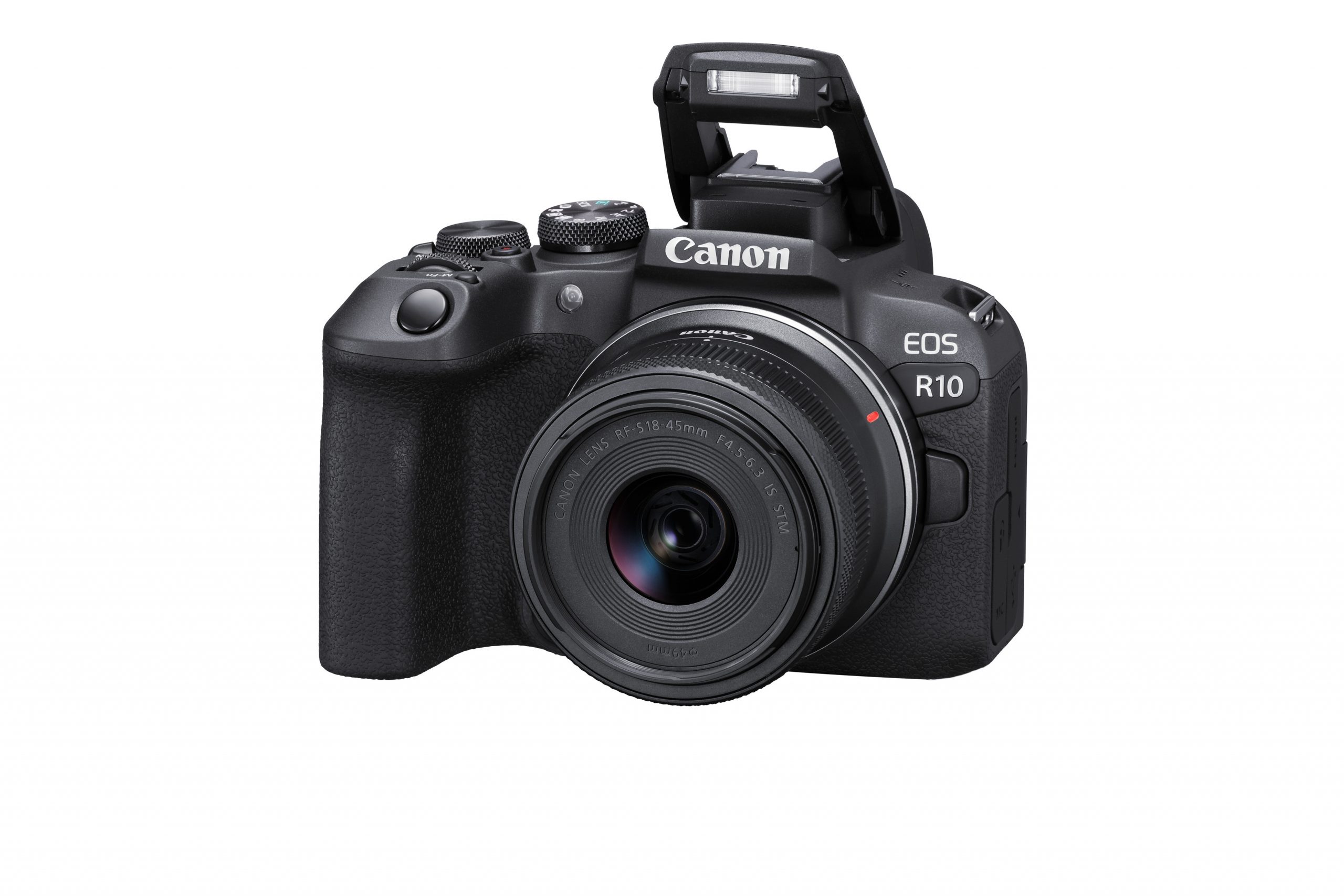 Canon EOS R10 Fotocamera Mirrorles con Obiettivo RF-S 18-45mm F4.5.-6.3 IS STM - immagine 2
