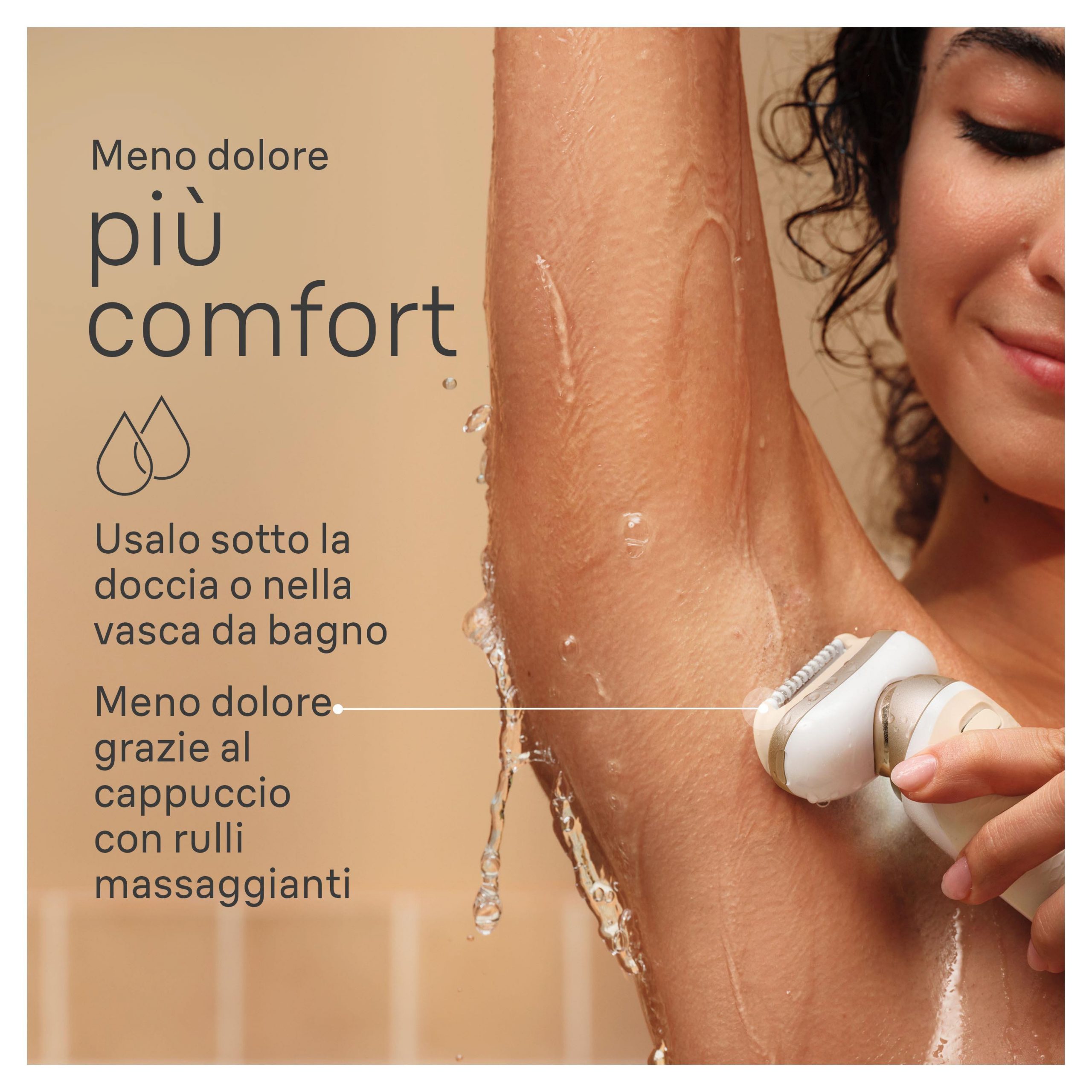 Braun Silk-epil 9 Flex SES9011 Epilatore Ricaricabile Wet and Dry con Accessori - immagine 6