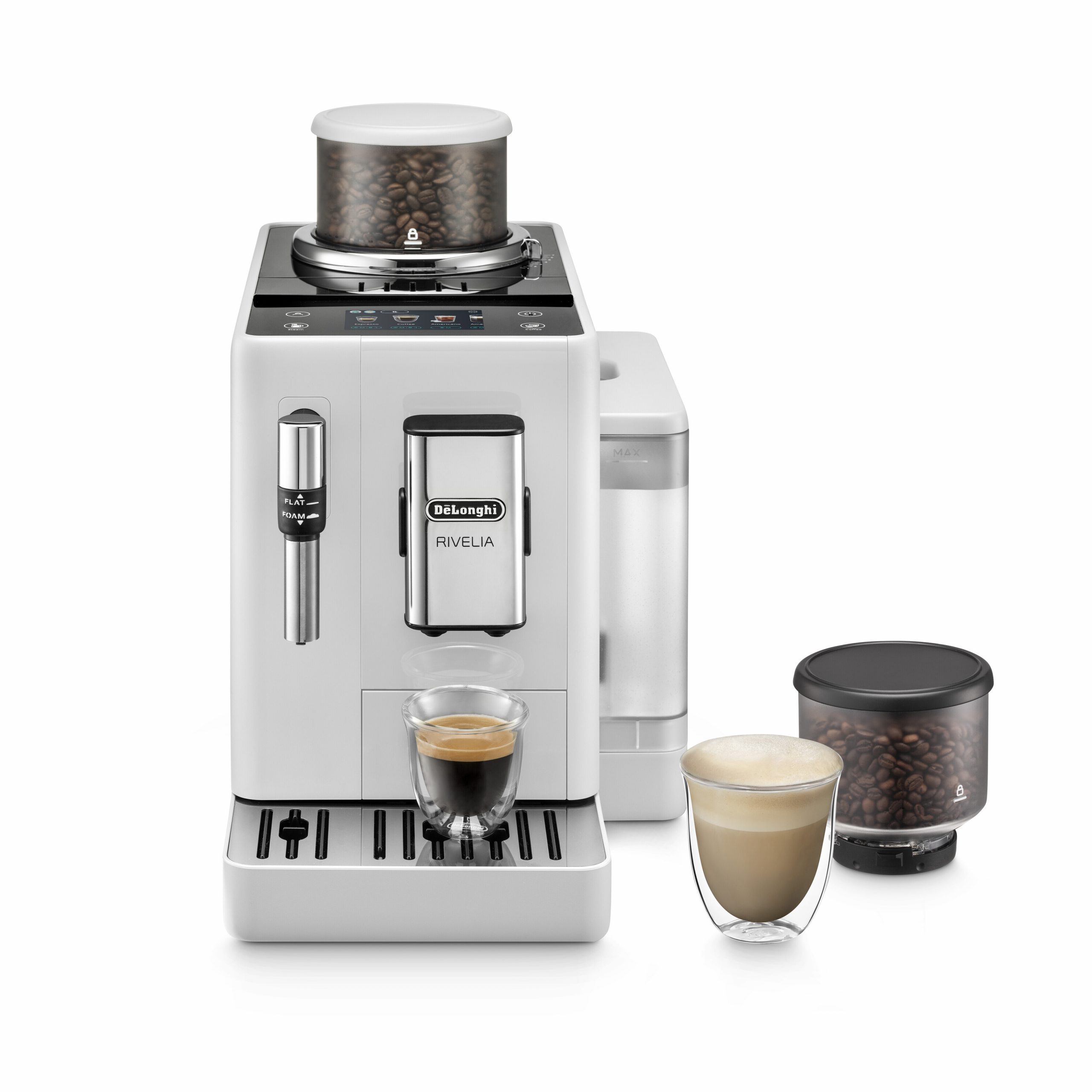 De Longhi Rivelia EXAM44035W Arctic White Macchina Caffe Automatica - immagine 3