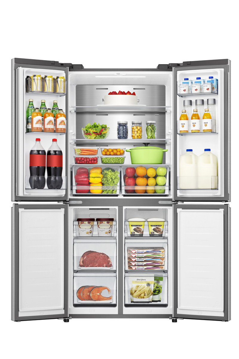 Hisense RQ5P470SAIE Frigorifero 4 Porte 484 Litri Largo 80CM Nofrost Wi-Fi - immagine 2