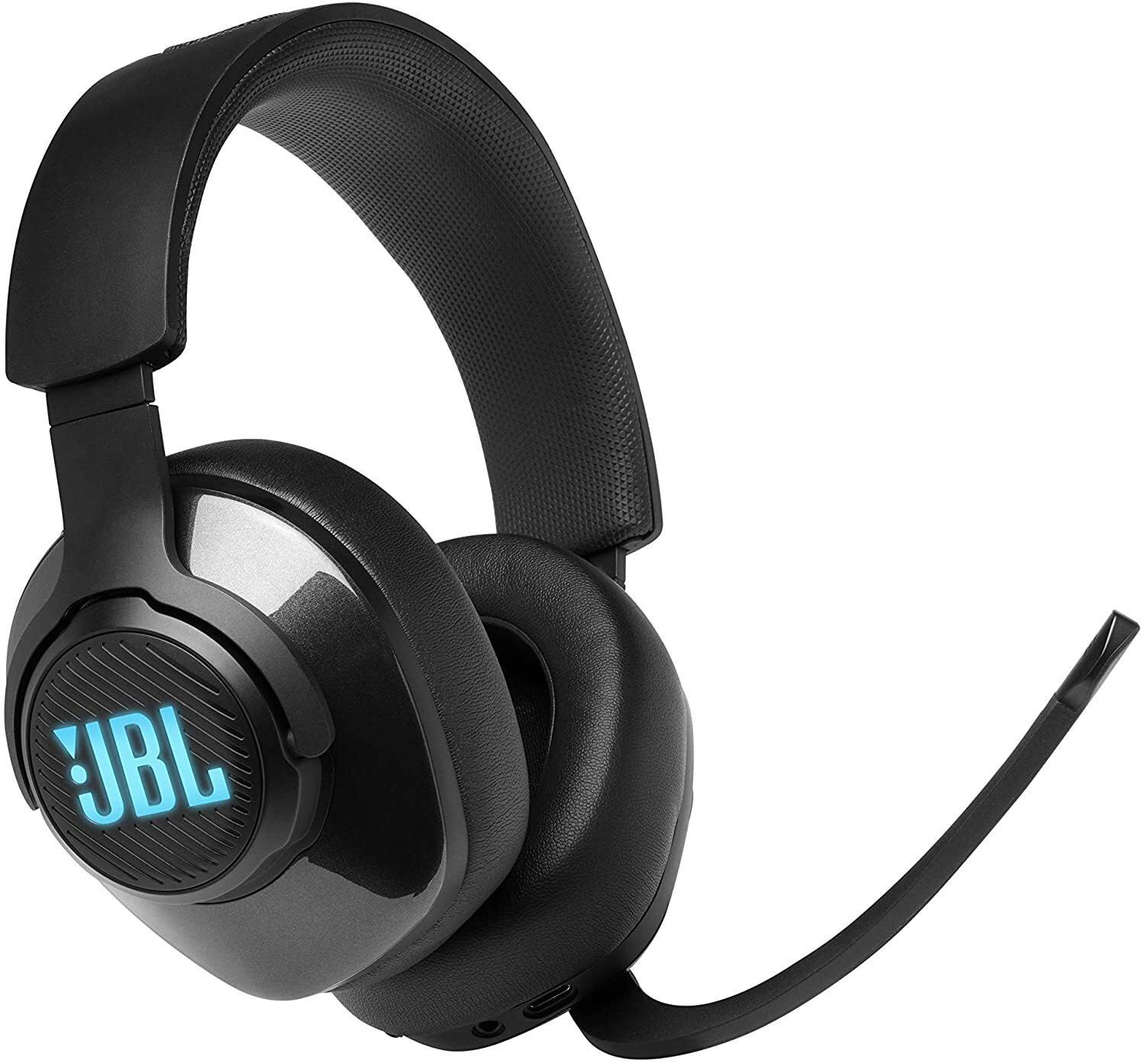 JBL Quantum 400 Cuffie Gaming con Microfono e Illuminazione RGB - immagine 5