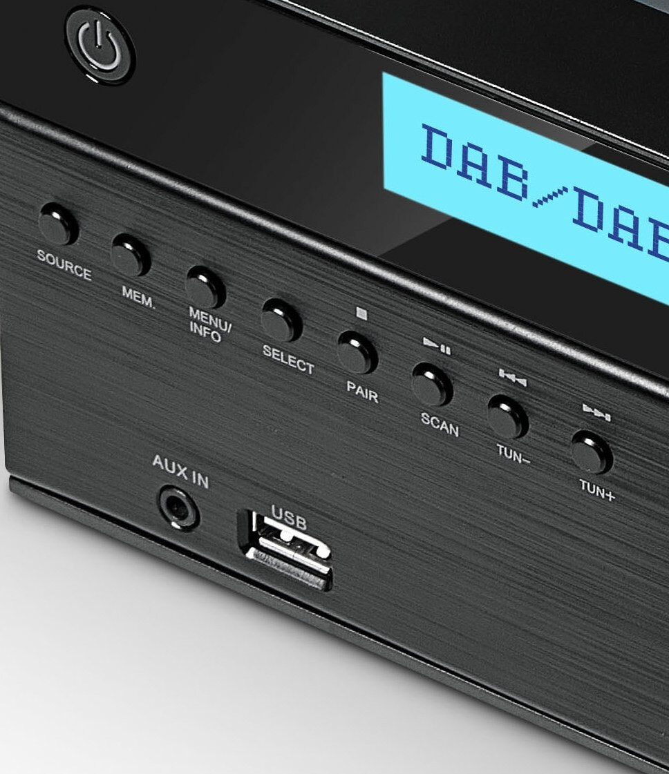 Majestic AH 2350 BT MP3 USB DAB Micro Hi-Fi con CD e Radio DAB - immagine 4
