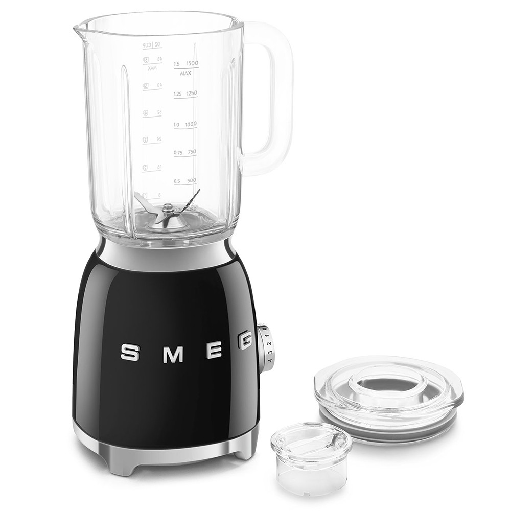 Smeg BLF03BLEU Frullatore Titan Renew Nero 800W 4 Velocita - immagine 3