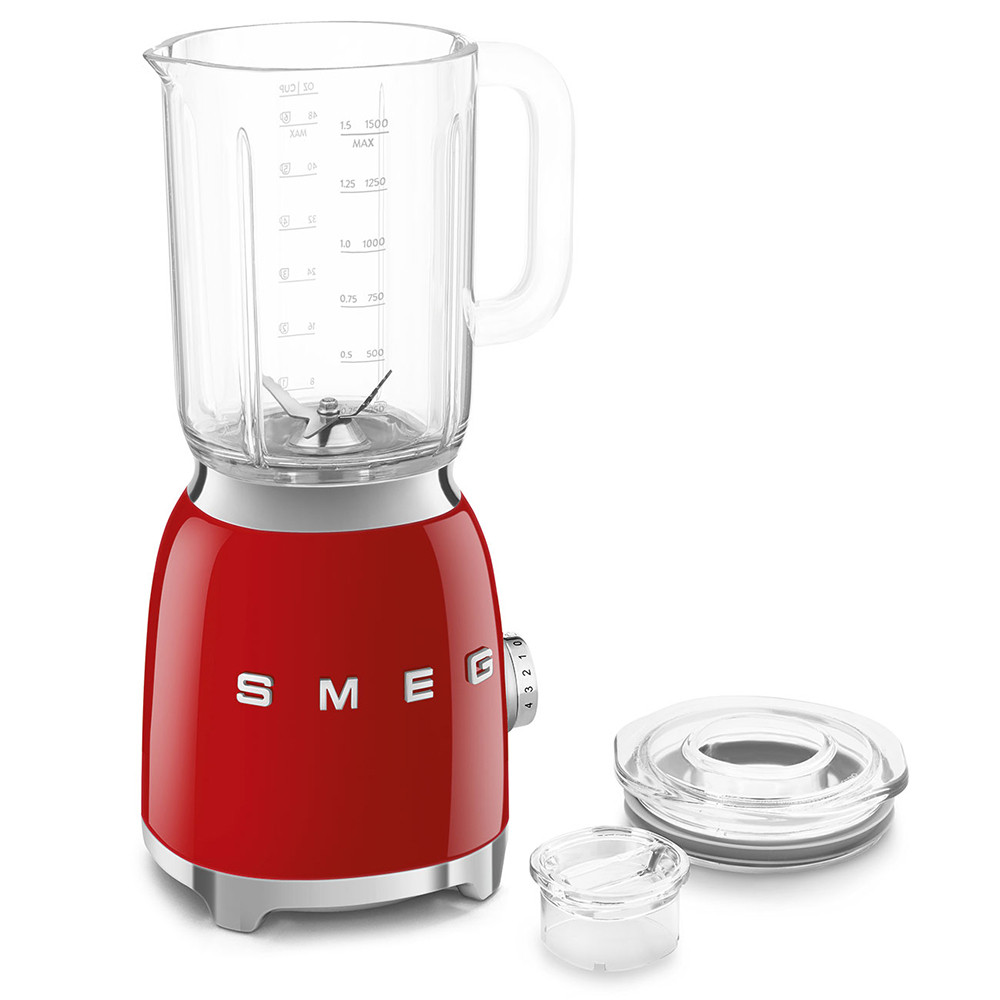 Smeg BLF03RDEU Frullatore Titan Renew Rosso 800W 4 Velocita - immagine 3