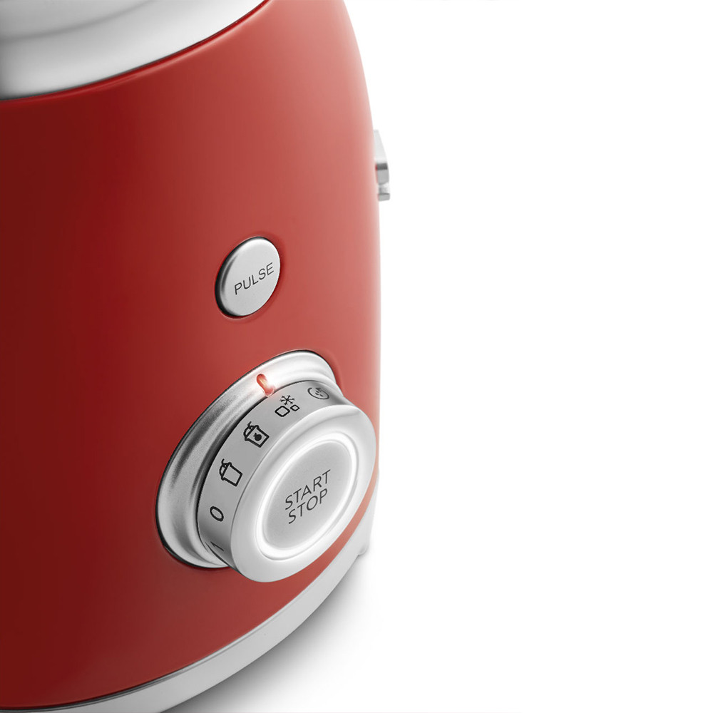 Smeg BLF03RDEU Frullatore Titan Renew Rosso 800W 4 Velocita - immagine 5