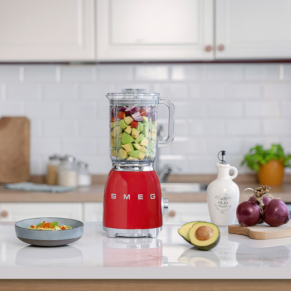Smeg BLF03RDEU Frullatore Titan Renew Rosso 800W 4 Velocita - immagine 6