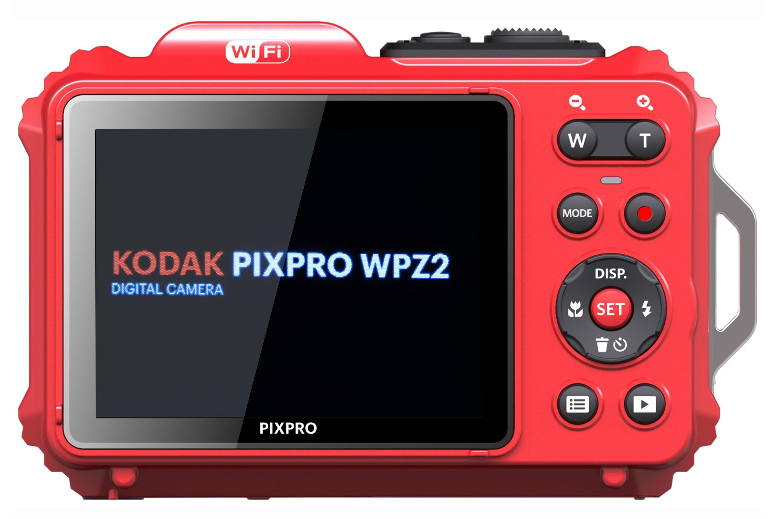 Kodak Pixpro WPZ2 Red Fotocamera Digitale 16MPX Wi-Fi Waterproof 15MT - immagine 2