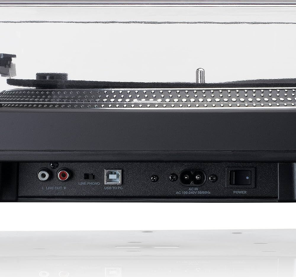 Lenco L3818BLACK Giradischi 33-45 Giri con USB - immagine 2
