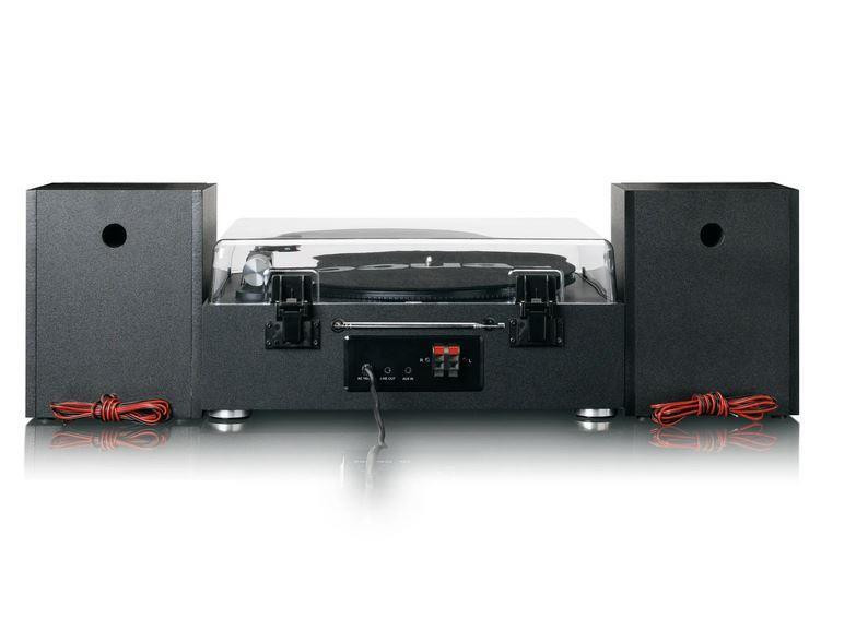Lenco LS301BK Giradischi 33-45 Giri Con Casse e Bluetooth - immagine 2