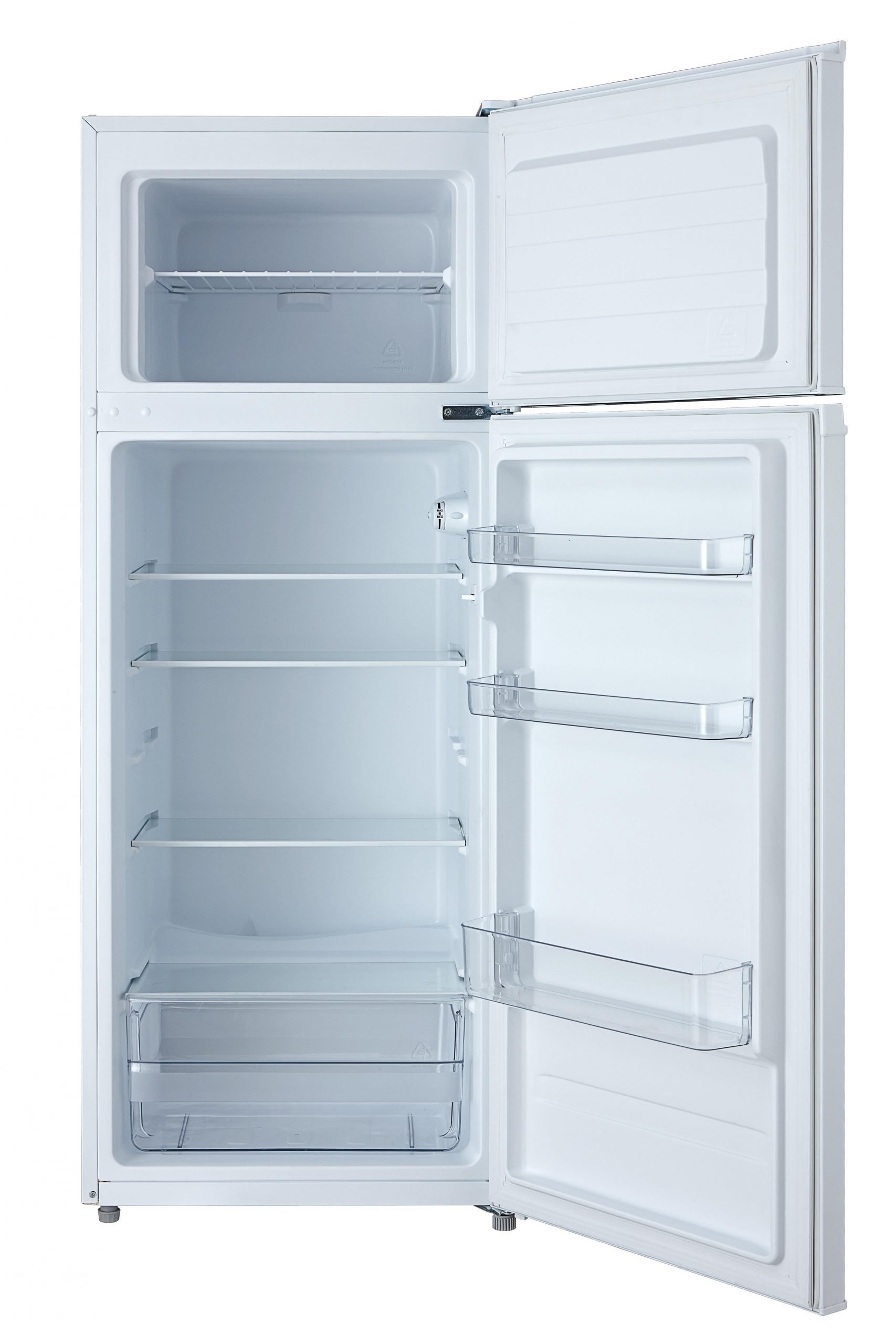 Midea RCT284WH2A Frigo 2 Porte 204L Classe F Statico 4 Ripiani Bianco - immagine 2