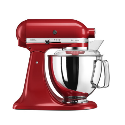 KitchenAid 5KSM175PSEER Rosso Impastatore 300W 4.8LT 2 Ciotole in Acciaio Inox - immagine 2