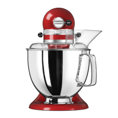 KitchenAid 5KSM175PSEER Rosso Impastatore 300W 4.8LT 2 Ciotole in Acciaio Inox - immagine 3