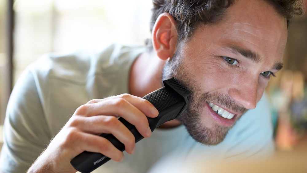 Philips Beardtrimmer series 3000 Regola Barba 0.5MM Ricaricabile - immagine 3