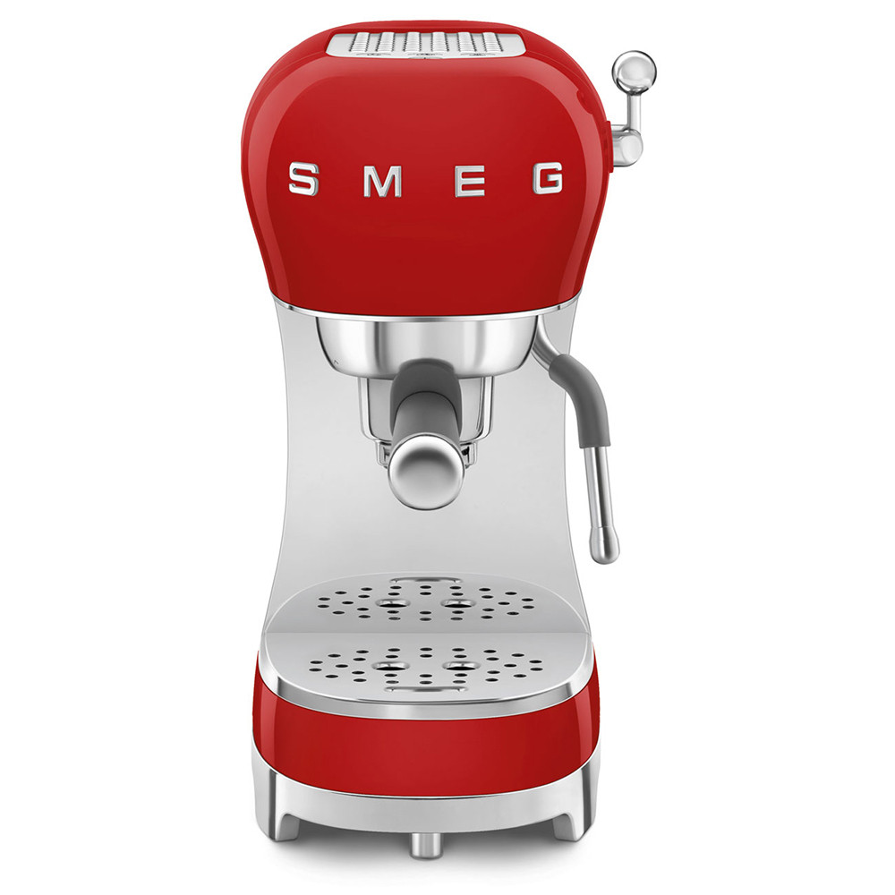 Smeg ECF02RDEU Rosso Macchina Caffe Espresso in Polvere Manuale 1350W Anni 50 - immagine 3