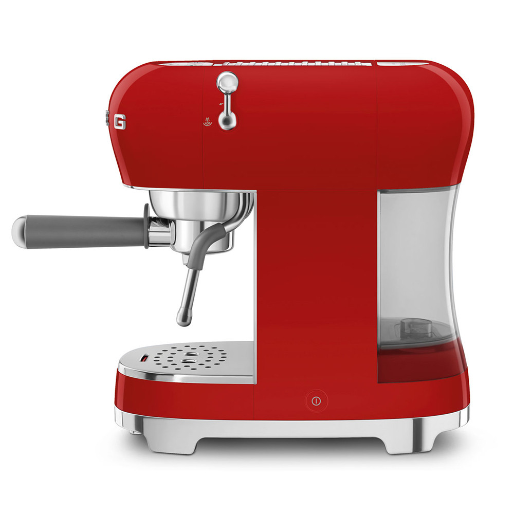 Smeg ECF02RDEU Rosso Macchina Caffe Espresso in Polvere Manuale 1350W Anni 50 - immagine 4