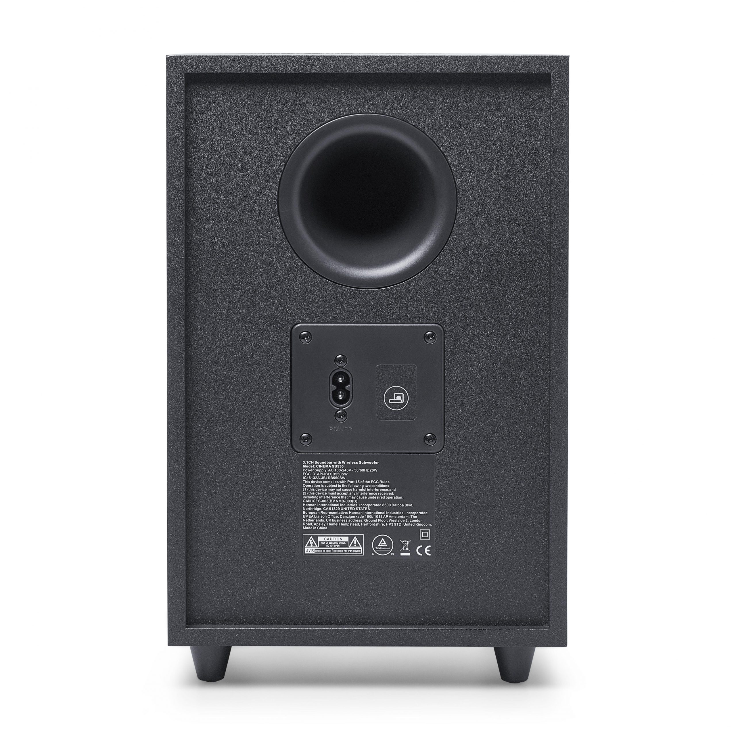 JBL Cinema SB550 Soundbar 3.1 250W con Subwoofer Wireless - immagine 6