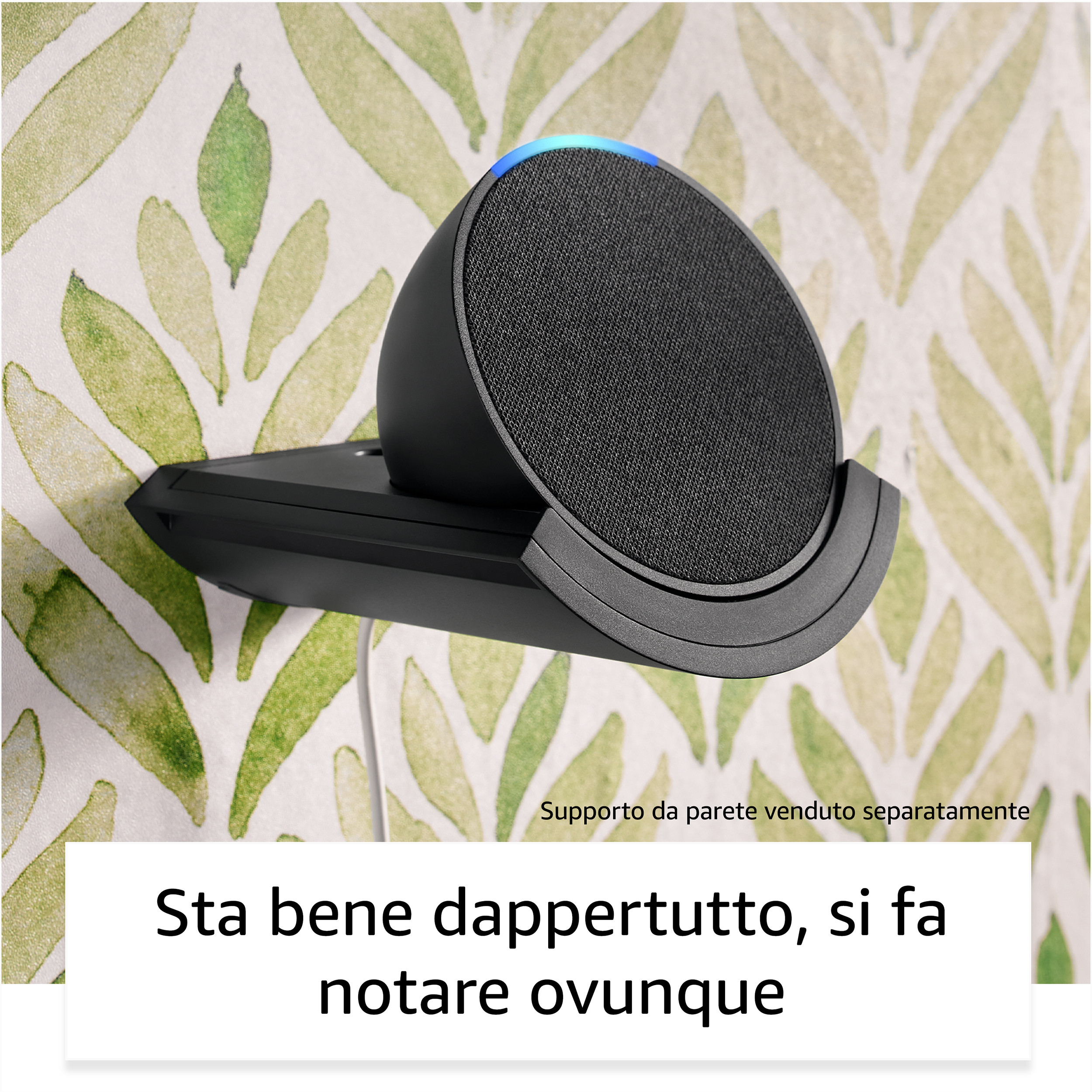 Echo Pop Green Altoparlante Smart con Alexa Wi-Fi Bluetooth - immagine 6