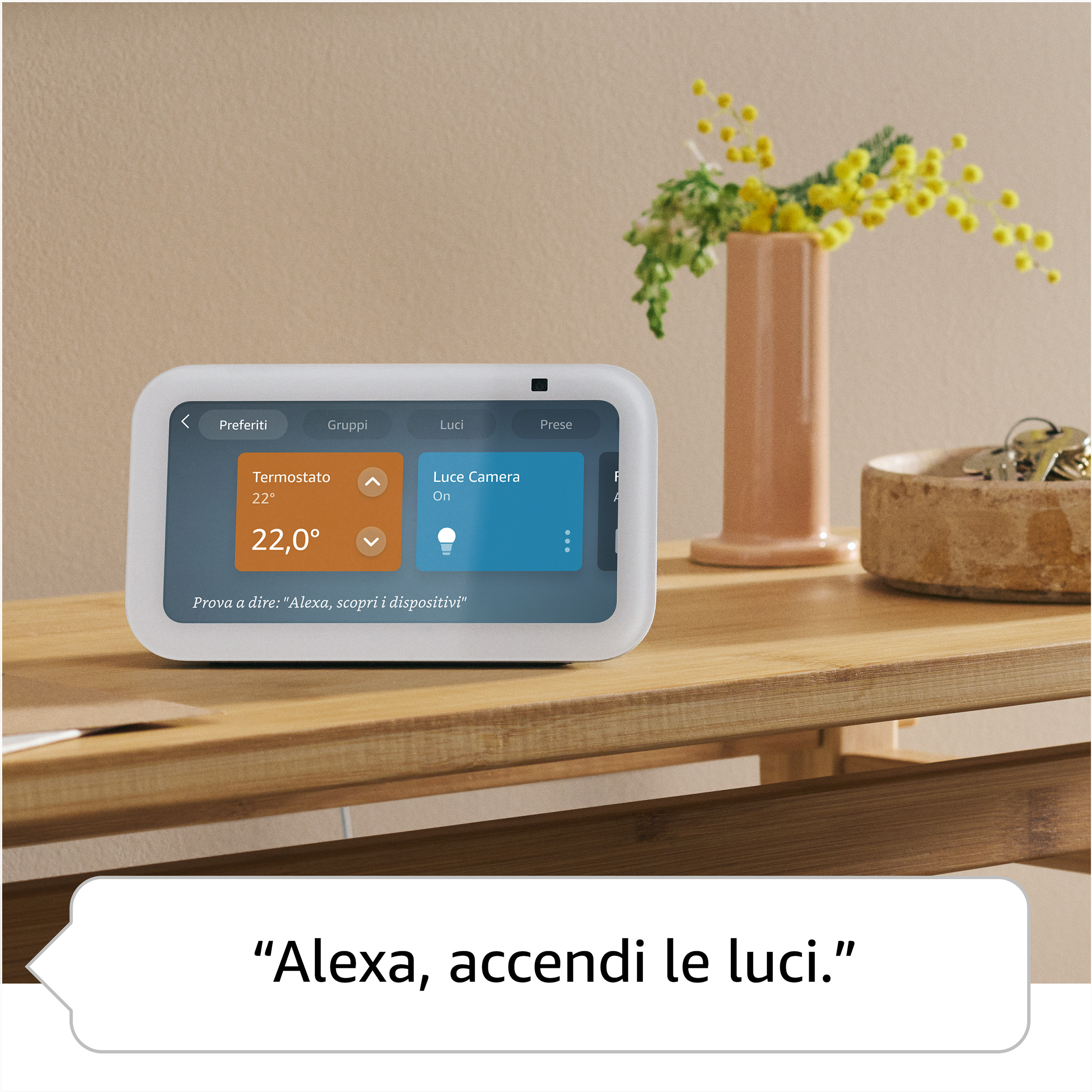 Echo Show 5 Gen 3 Altoparlante Smart con Alexa e Schermo Wi-Fi Bluetooth - immagine 5