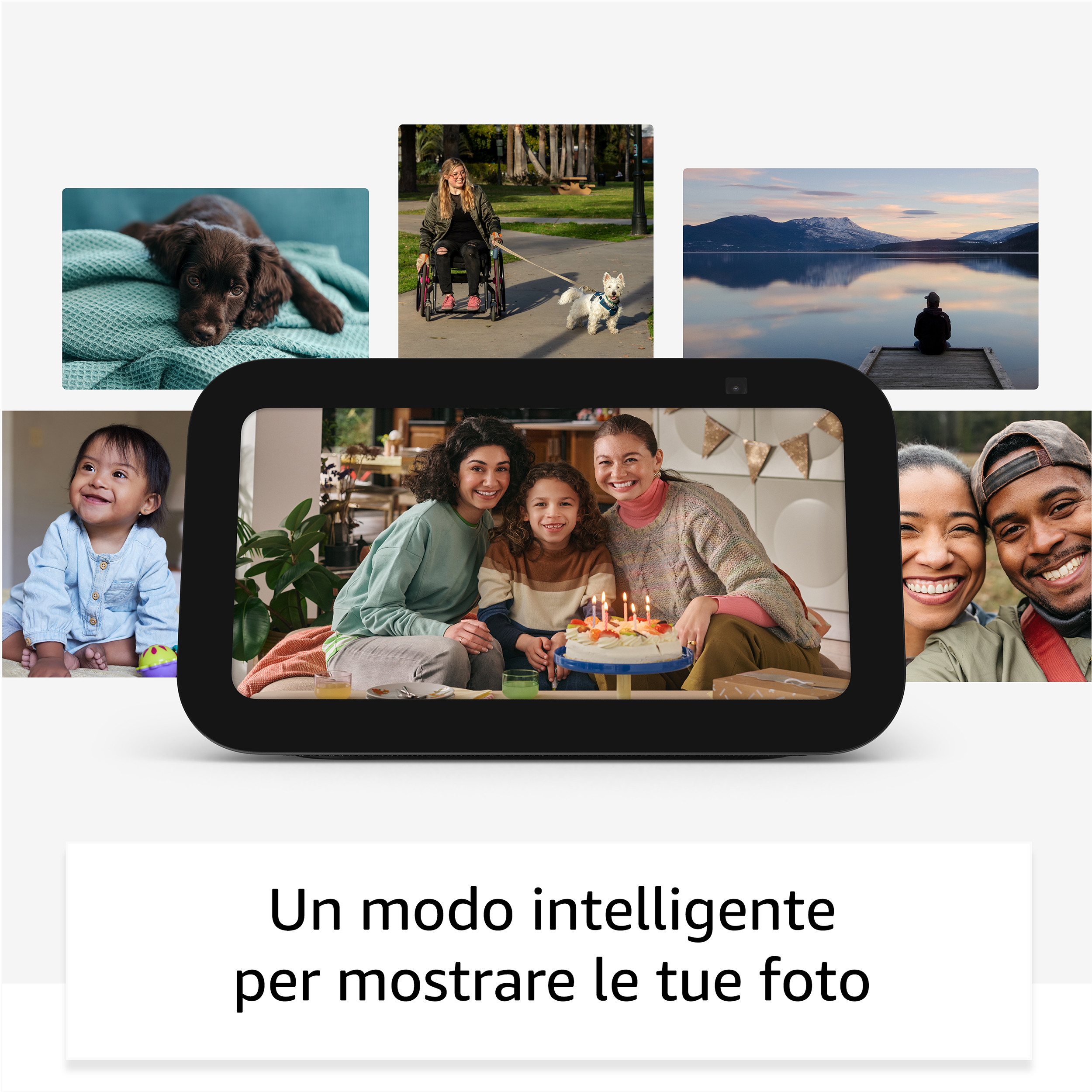 Echo Show 5 Gen 3 Altoparlante Smart con Alexa e Schermo Wi-Fi Bluetooth - immagine 6
